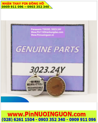 Pin SOLAR TS920E Part 3023.24Y, Pin sạc đồng hồ Solar TS920E/3023.24Y chính hãng /Nhận thay pin đồng hồ SOLAR